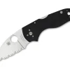 Lil' Native Backlock Serrated|Spyderco New