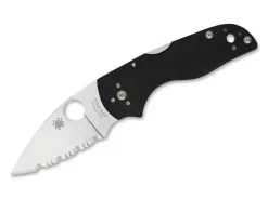 Lil' Native Backlock Serrated|Spyderco New