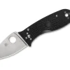 Lil' Temperance 3 Black Plainedge|Spyderco Hot
