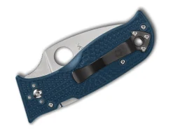 Lil' Temperance 3 Lightweight K390 Blue Plainedge|Spyderco New