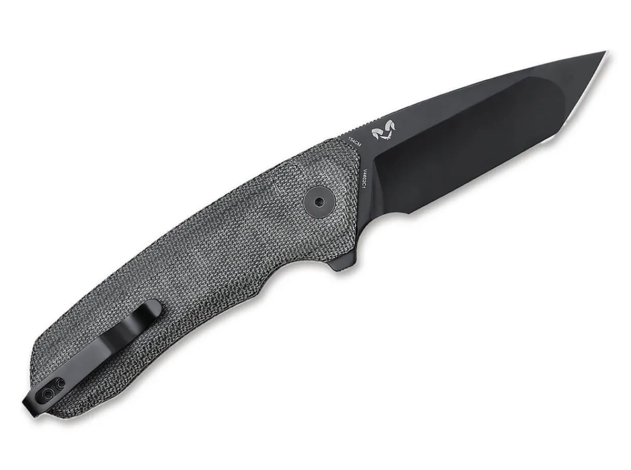 Mad Tanto Micarta Black|Kizer New