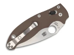 Manix 2 G10 Brown Cpm 15V Sprint Run Plainedge|Spyderco Outlet