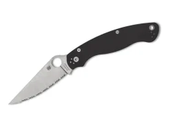 Military 2 G10 Black Spyderedge|Spyderco Outlet