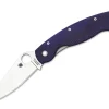 Military G10 Dark Blue|Spyderco Sale