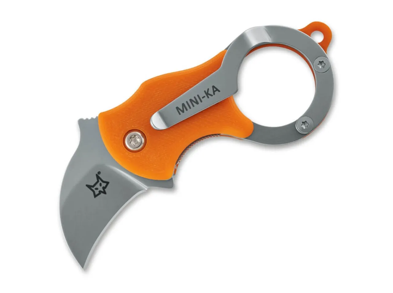 Mini-Ka Orange Sandblasted|Fox Knives Online