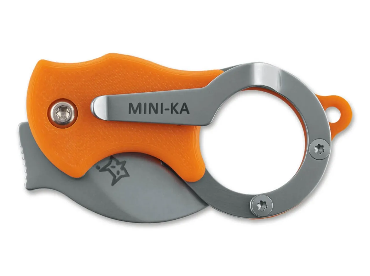 Mini-Ka Orange Sandblasted|Fox Knives Online