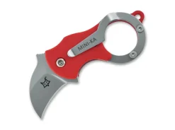 Mini-Ka Red Sandblasted|Fox Knives Outlet