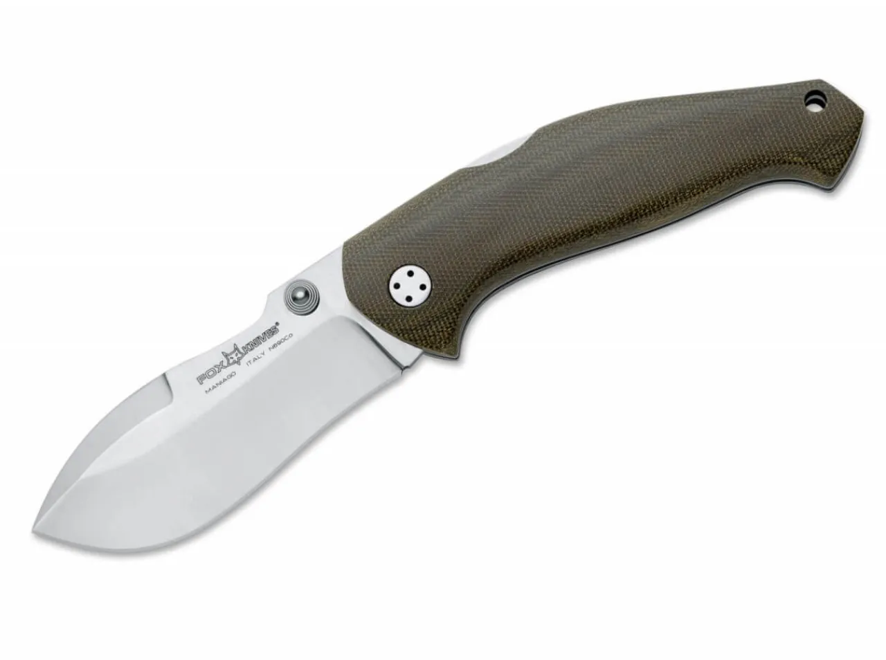 Mojo Green Micarta|Fox Knives New