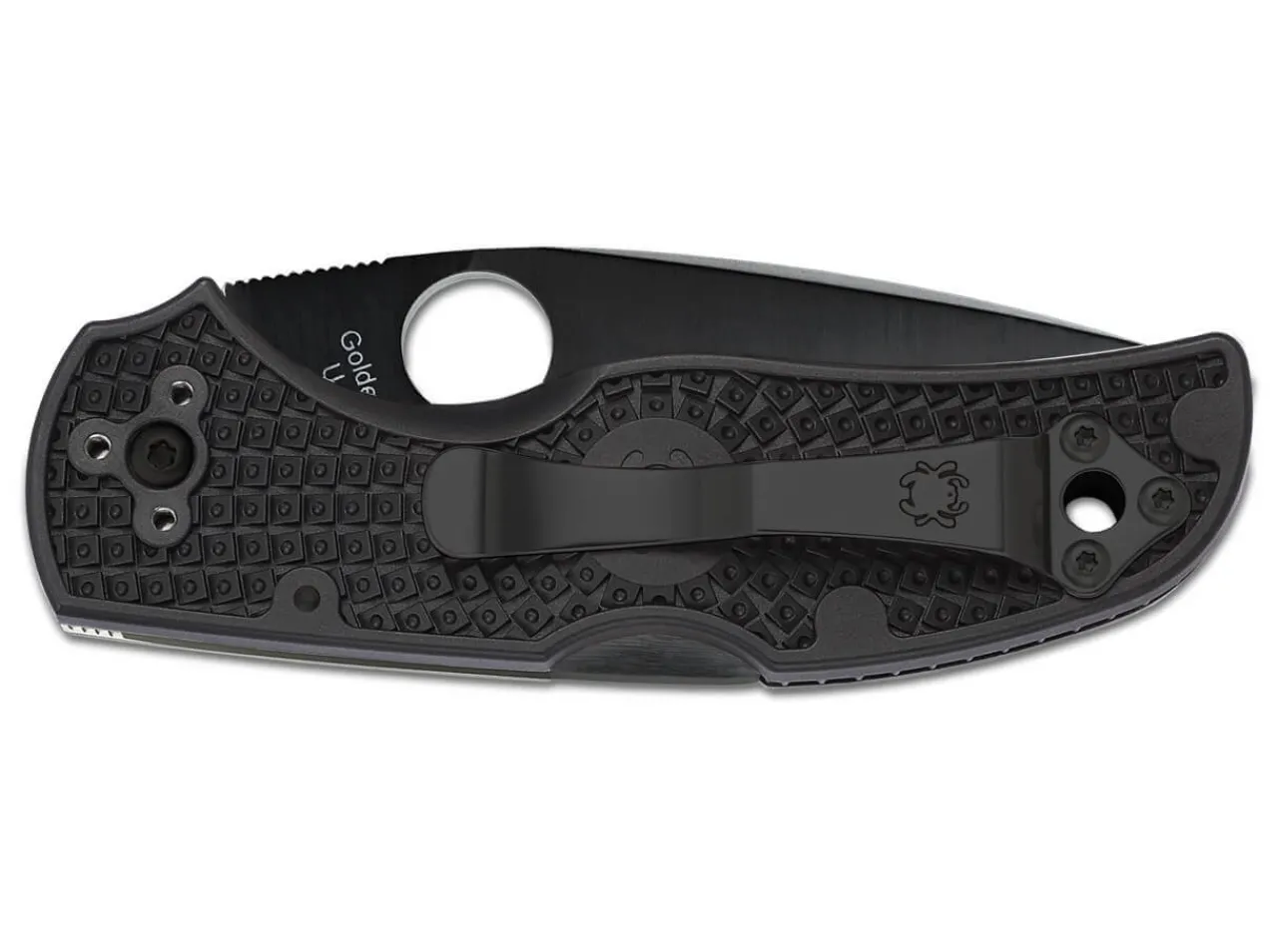 Native 5 All Black Combination|Spyderco Discount