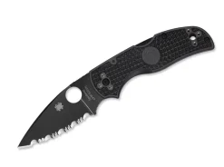 Native 5 All Black Serrated|Spyderco Online