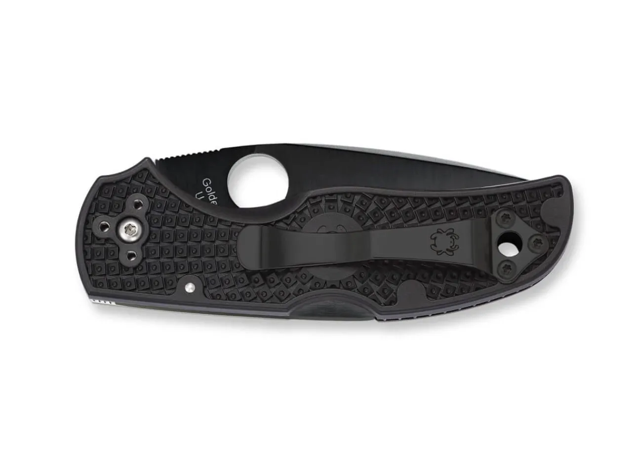 Native 5 All Black Serrated|Spyderco