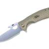 Opener Medium Tan 8Cr13Mov Dp|Honey Badger New