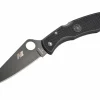 Pacific Salt Black Plain|Spyderco Hot