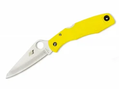 Pacific Salt Yellow Plain|Spyderco