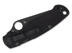 Para-Military 2 Black G10 Plain|Spyderco Hot