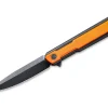 Peer Titan Black Orange G10|WE Knife Outlet