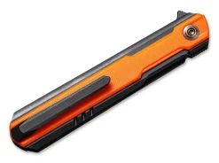 Peer Titan Black Orange G10|WE Knife Outlet