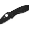 Persistence Lightweight All Black Combinationedge|Spyderco