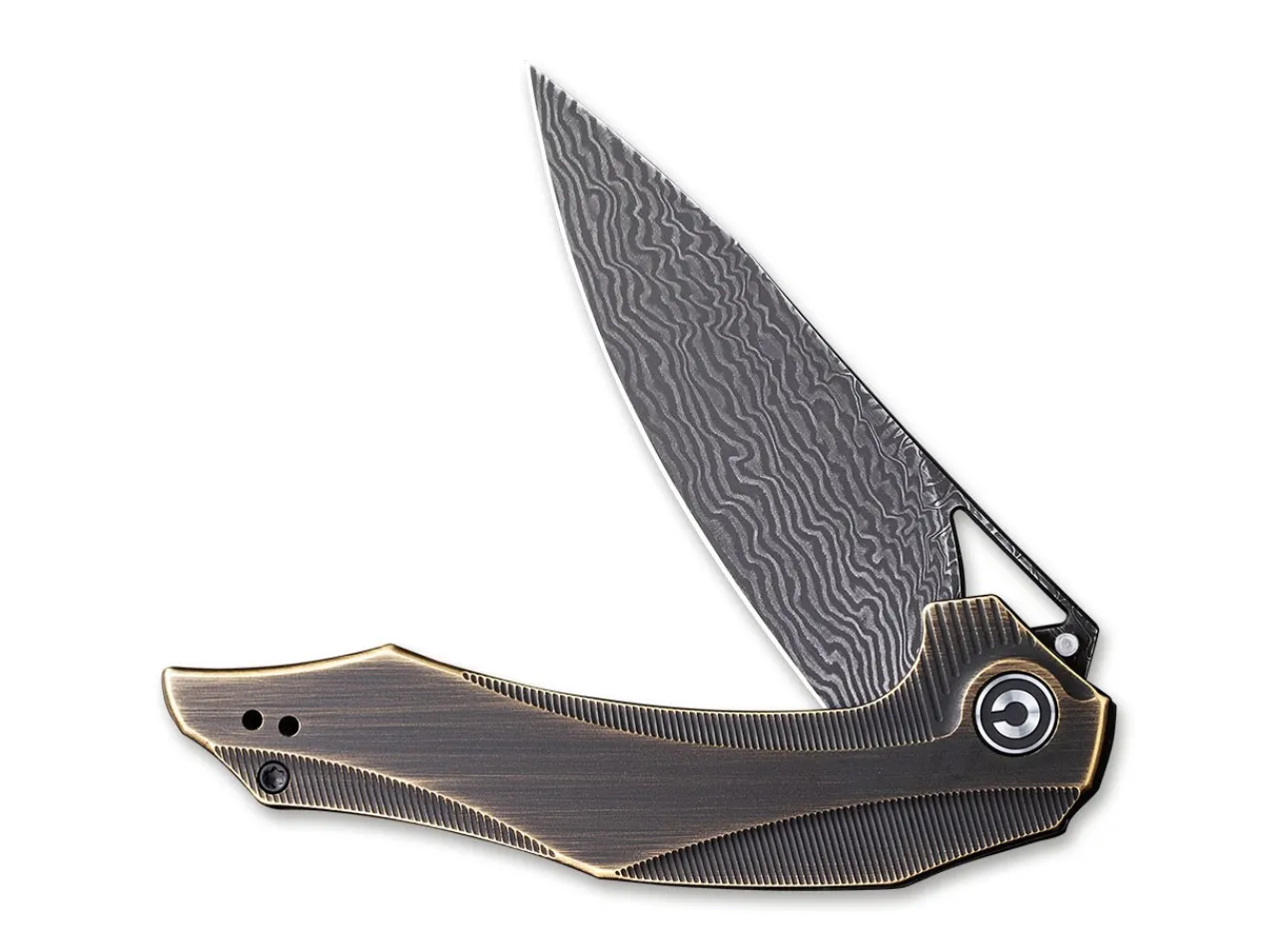 Plethiros Black Brass Damascus|CIVIVI Discount