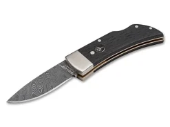 Pocket Bog Oak Damascus|Böker Manufaktur Solingen Outlet