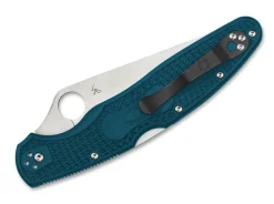 Police 4 Lightweight K390 Spyderedge Blue|Spyderco Sale