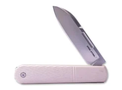 Real Barlow Rb5 Droppoint G10 Ivory|Real Steel Clearance