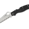 Rescue 3 Lightweight Thin Blue Line Spyderedge|Spyderco Outlet
