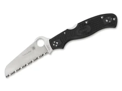 Rescue 3 Lightweight Thin Blue Line Spyderedge|Spyderco Outlet