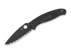 Resilience Lightweight Black Blade Spyderedge|Spyderco Online
