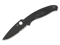 Resilience Lightweight Black Blade Combination|Spyderco New