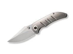 Riff-Raff Polished Bead Blasted Titanium|WE Knife Online