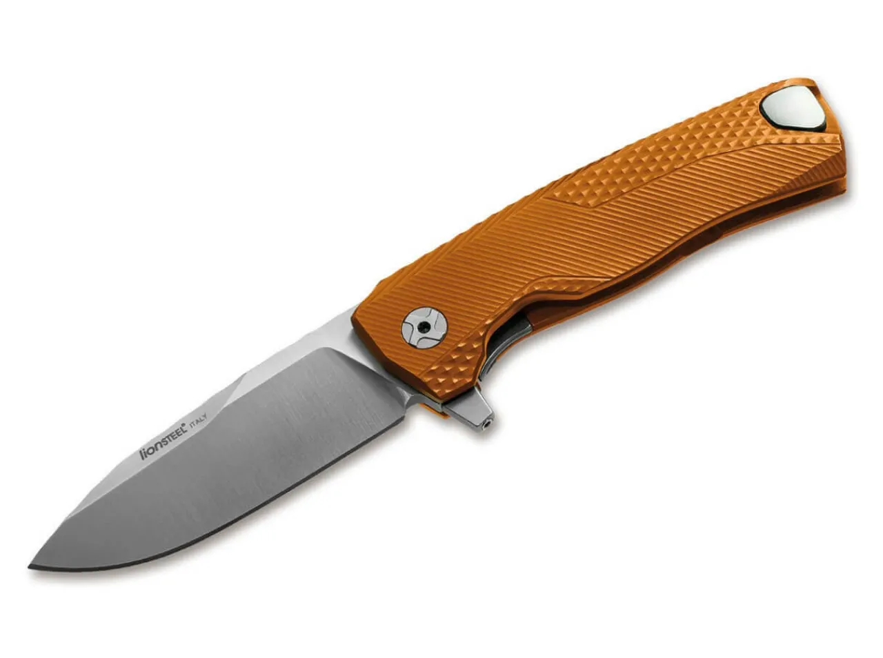 Rok Aluminium Orange Satin|LionSteel Discount