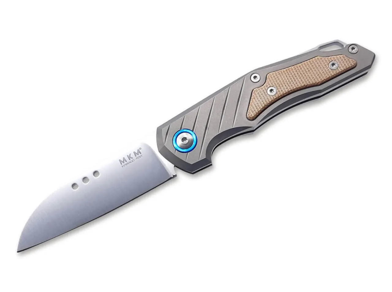 Root Titanium Natural Micarta|MKM New
