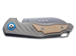 Root Titanium Natural Micarta|MKM New