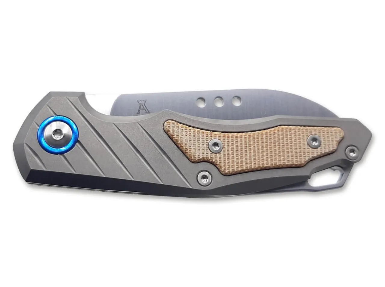 Root Titanium Natural Micarta|MKM New