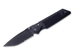 Sacra Tac Serrated G10 Black|Real Steel Hot