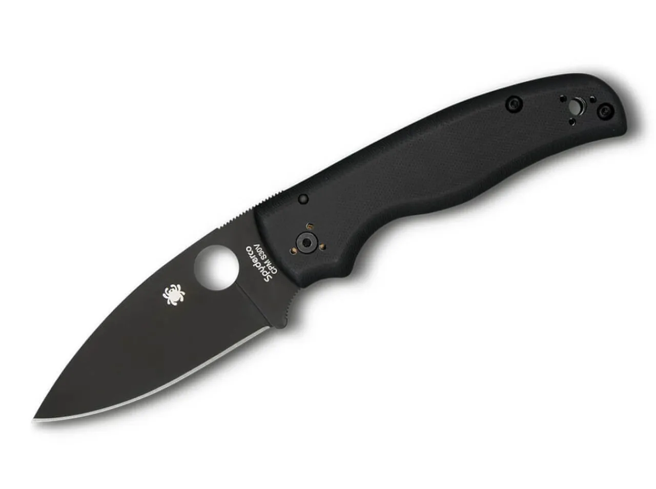 Shaman All Black|Spyderco Hot