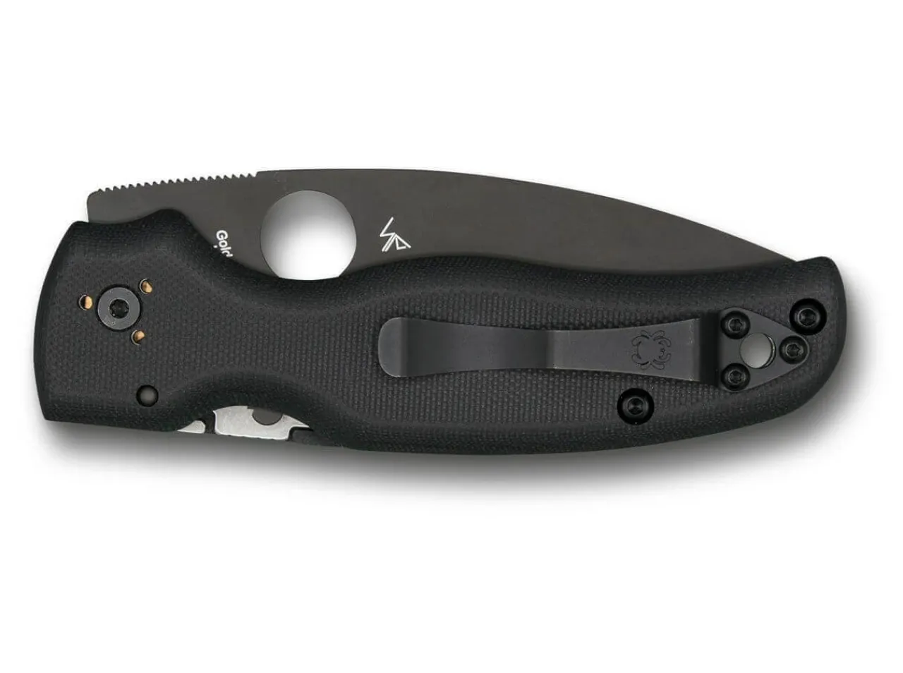 Shaman All Black|Spyderco Hot