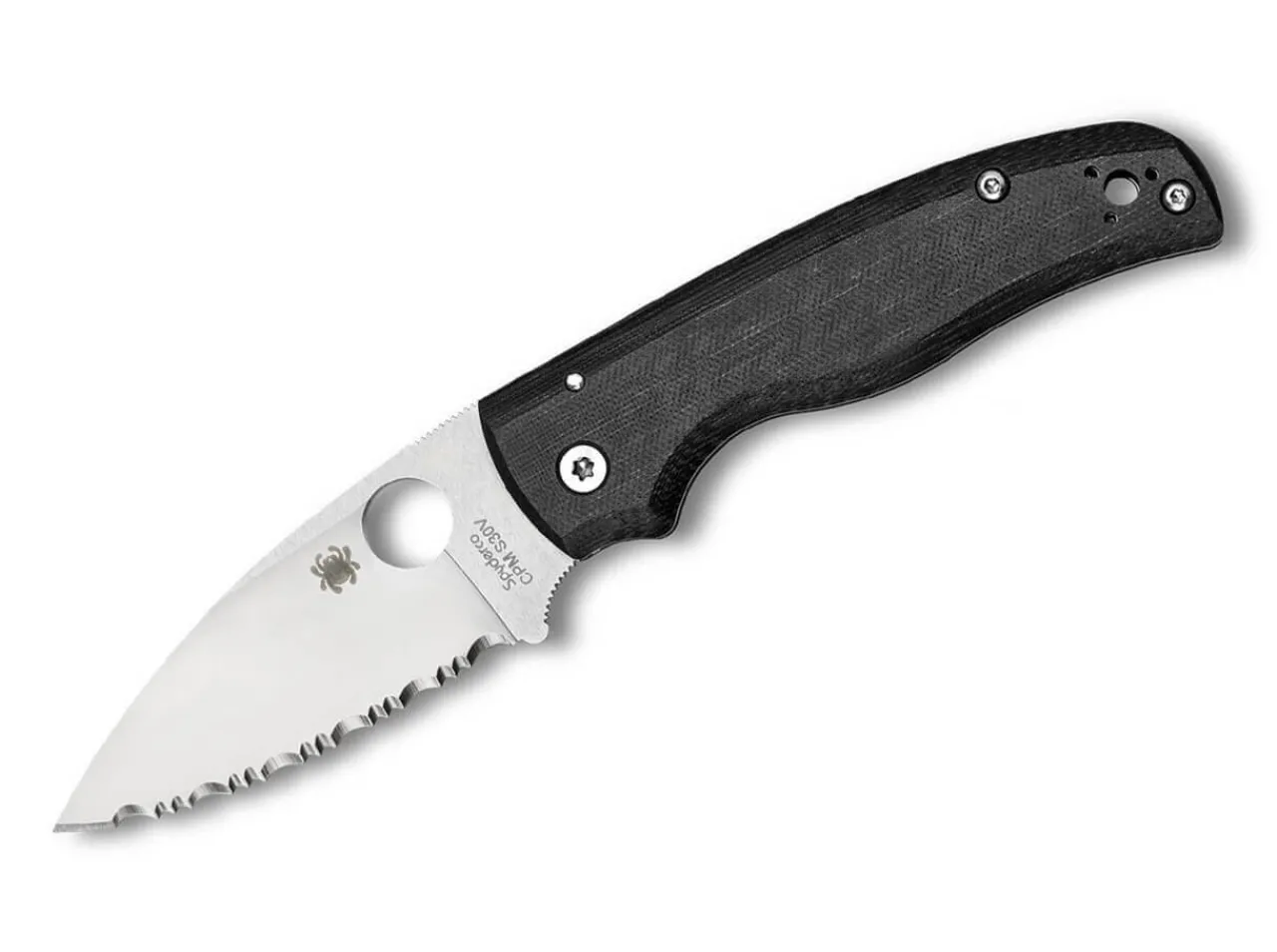 Shaman Serrated|Spyderco Clearance