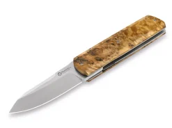 Silver Sport Knife Dyed Poplar Wood|Maserin Hot