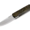 Silver Sport Knife Fat Carbon Black & Gold|Maserin