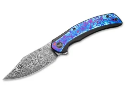 Snick Damast Titanum Timascus|WE Knife
