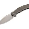 Snick Titanium Micarta Green|WE Knife Outlet
