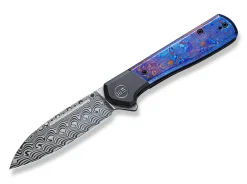 Soothsayer Damascus Purple Timascus|WE Knife Best