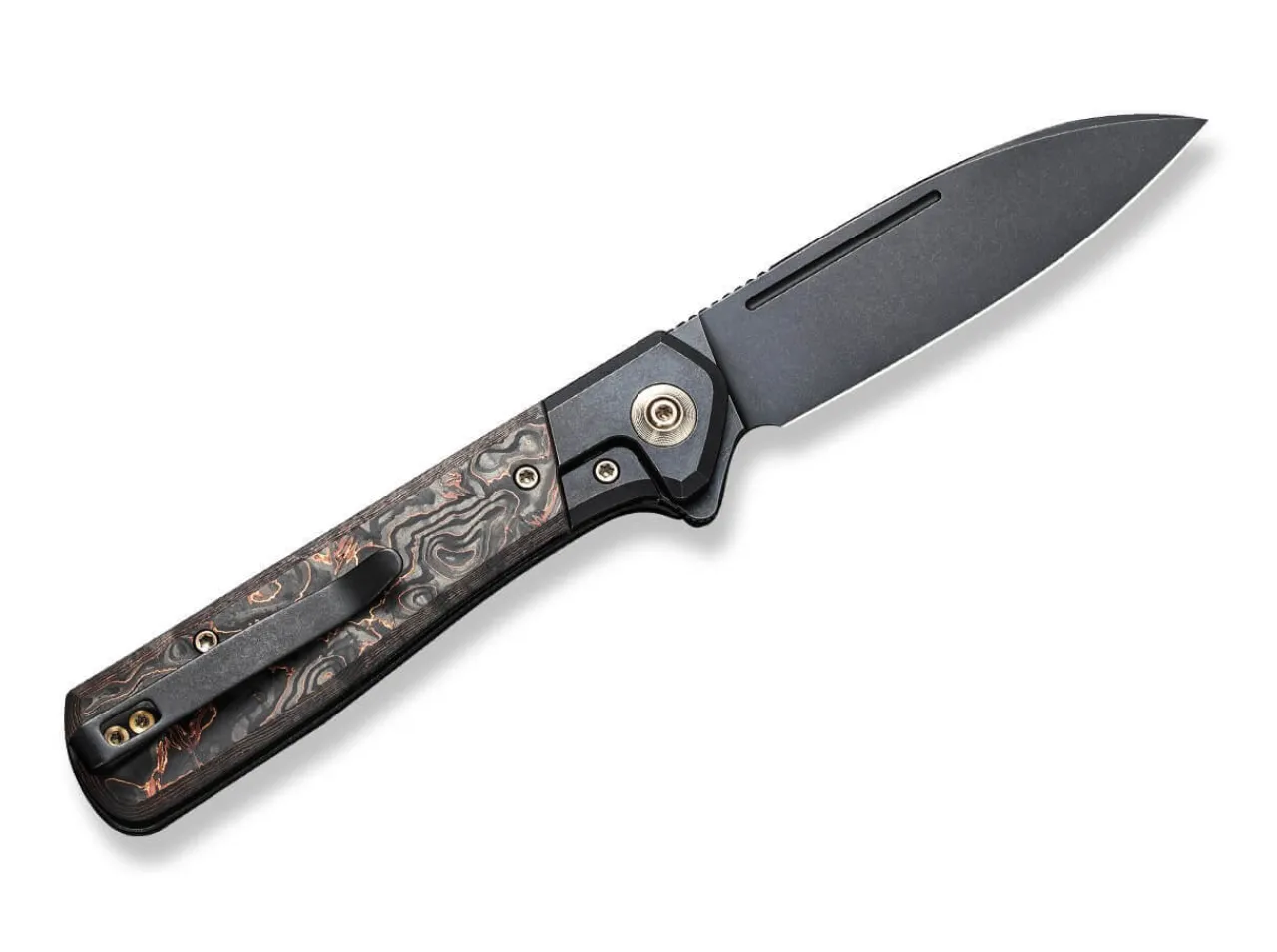 Soothsayer Titanium Copper Cf All Black|WE Knife Best