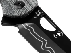 Sparrow Micarta Black|Kizer New