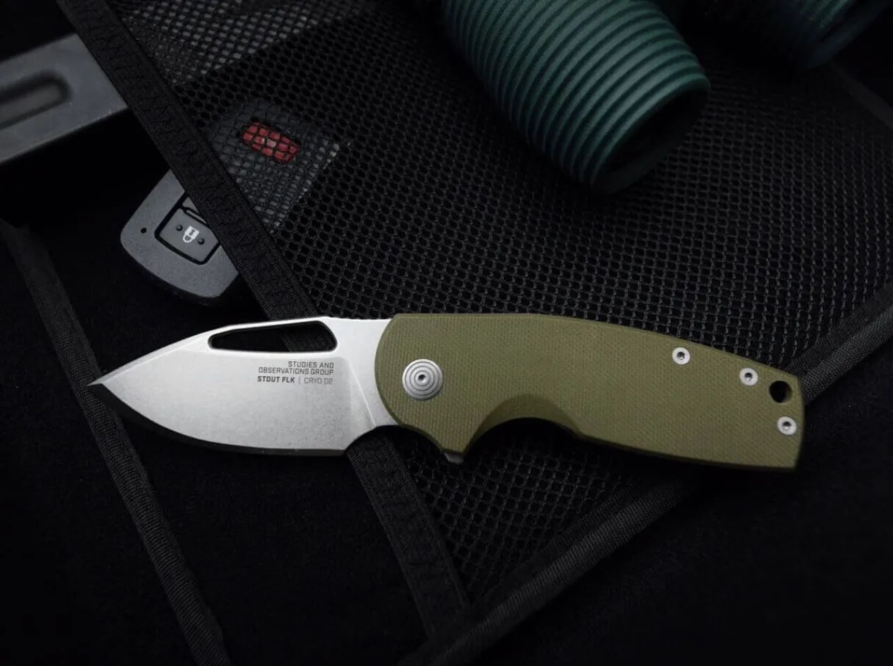 Stout Flk Olive Sw|SOG Sale