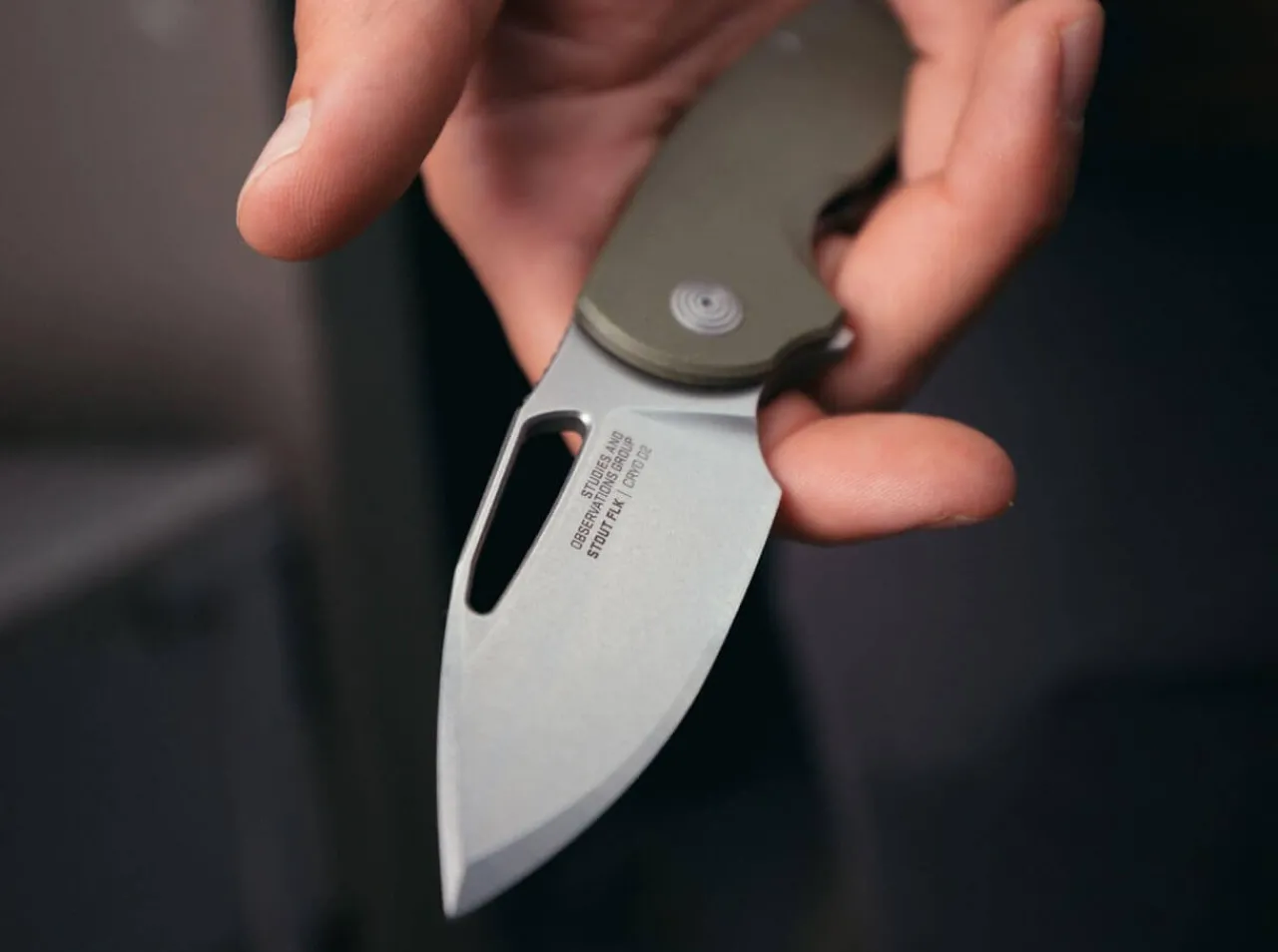 Stout Flk Olive Sw|SOG Sale