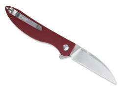 Swaggs Swayback Micarta Red|Kizer Clearance