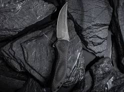 Synergy 3 Damascus G10 Cf Black Trailing Point|CIVIVI Hot